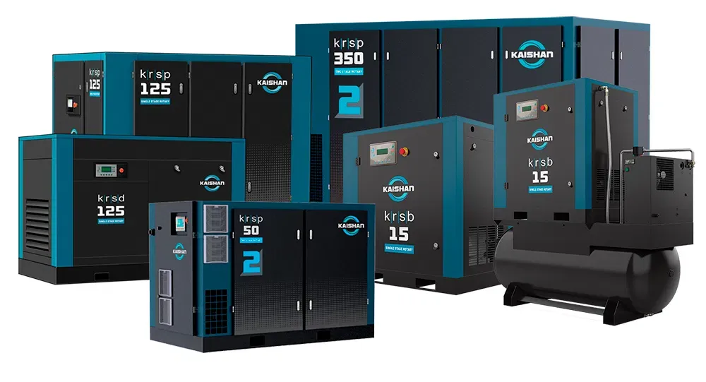 Industrial air compressor maintenance equipment